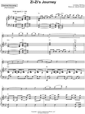 Zi-Zi's Journey - Clarinet & Piano