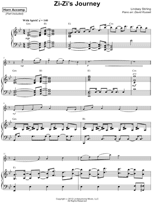 Zi-Zi's Journey - French Horn & Piano