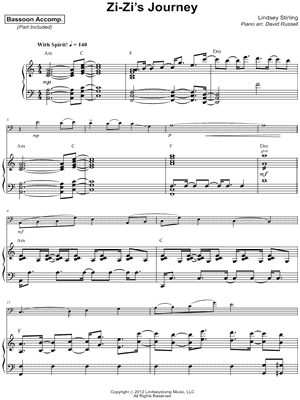 Zi-Zi's Journey - Bassoon & Piano