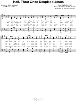 Hail, Thou Once Despised Jesus