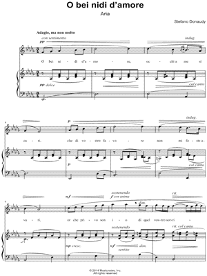 O Bei Nidi D'Amore
