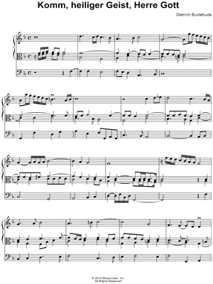 Komm, Heiliger Geist, Herre Gott