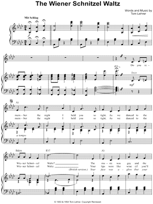 The Wiener Schnitzel Waltz