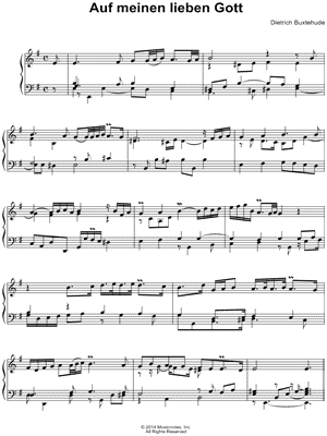 Auf Meinen Lieben Gott