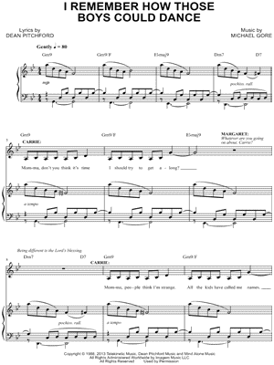 I Remember How Those Boys Could Dance