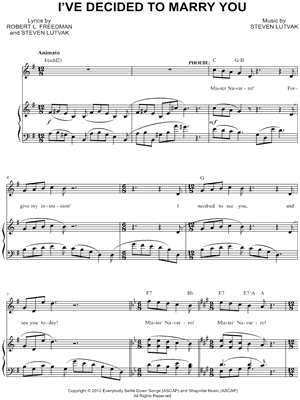 I've Decided to Marry You