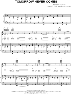 Tomorrow Never Comes