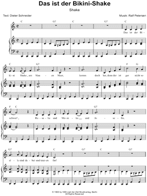 Das Ist Der Bikini-Shake