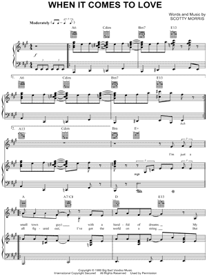 When It Comes To Love