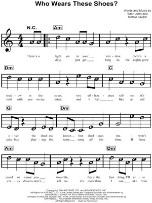 Who Wears These Shoes?