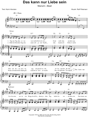 Das kann nur Liebe sein