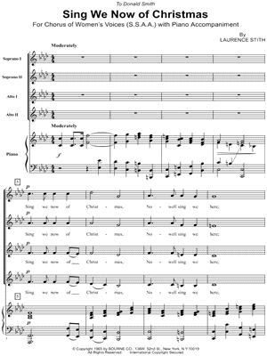 Sing We Now of Christmas