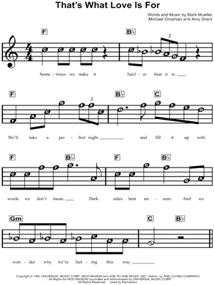 That's What Love Is for