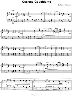 Kinderszenen, Op. 15, No. 2: Kuriose Geschichte