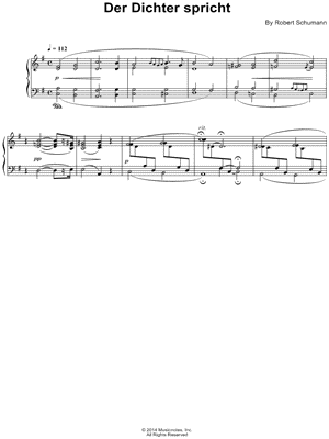 Kinderszenen, Op. 15, No. 13: Der Dichter spricht