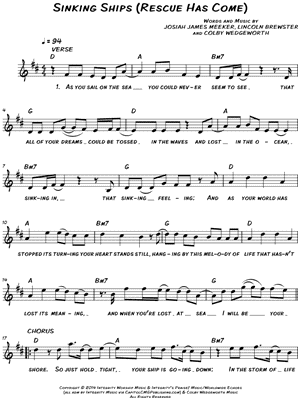 Sinking Ships (Rescue Has Come)