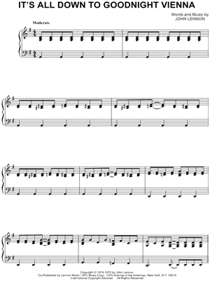 (It's All Down to) Goodnight Vienna