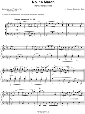 March in Eb Major, BWV Anh. 127