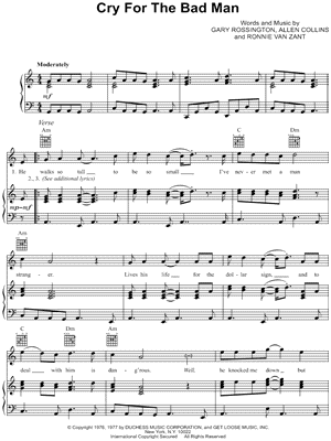 Cry for the Bad Man