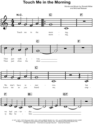 Touch Me in the Morning