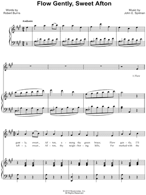 Flow Gently, Sweet Afton