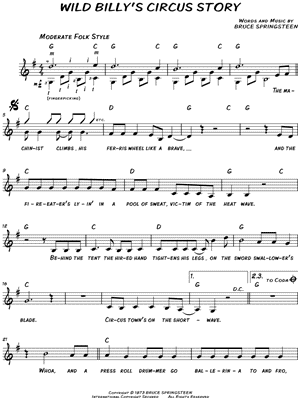 Wild Billy's Circus Story