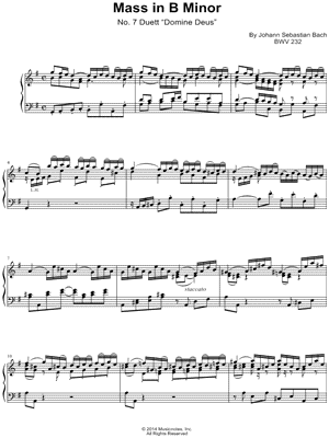 Mass in B Minor: I. Kyrie and Gloria: 7. Domine Deus