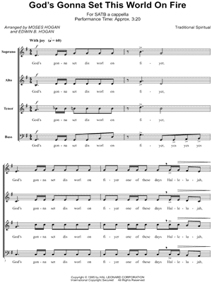 God's Gonna Set This World on Fire