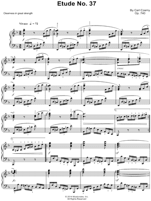 The Art of Finger Dexterity, Op. 740: Etude No. 37