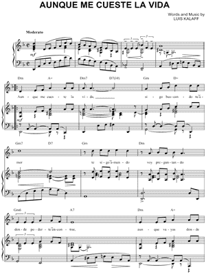 Aunque me Cueste la Vida