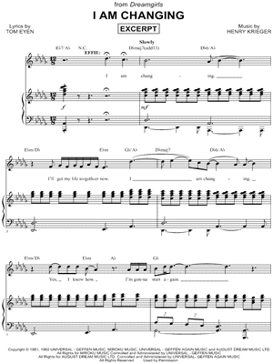 I Am Changing [Excerpt]