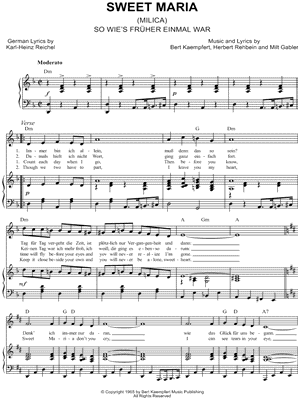 Sweet Maria (Milica)