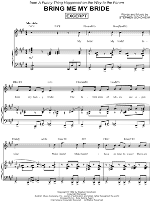 Bring Me My Bride [Excerpt]