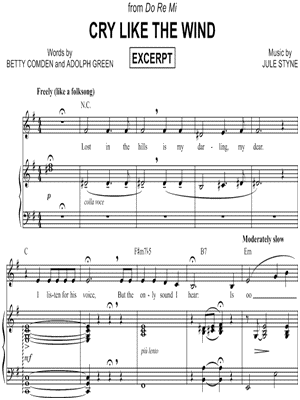 Cry Like the Wind [Excerpt]