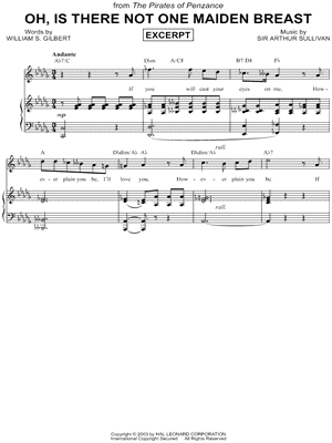 Oh, Is There Not One Maiden Breast [Excerpt]