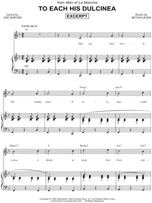 To Each His Dulcinea [Excerpt]