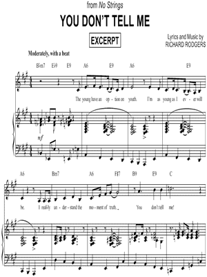 You Don't Tell Me [Excerpt]