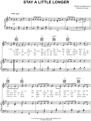 Stay a Little Longer