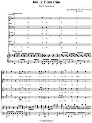 Requiem, K. 626: III. Sequentia. Dies Irae