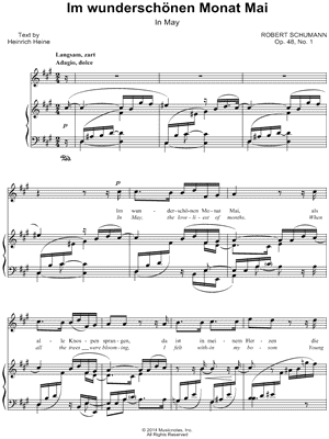 Im wunderschonen Monat Mai