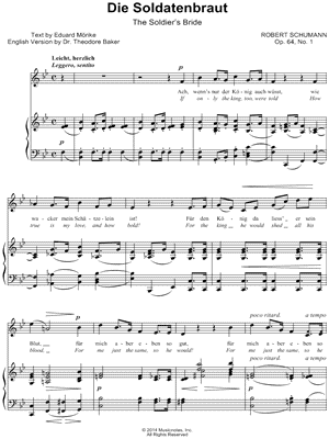 Romanzen und Balladen, Vol. 4, Op. 64: I. Die Soldatenbraut