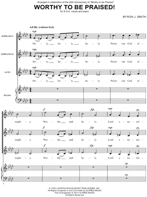 Worthy To Be Praised!