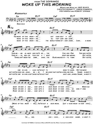 Woke Up This Morning