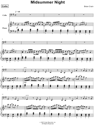 Midsummer Night - Piano & Cello