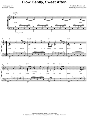 Flow Gently, Sweet Afton