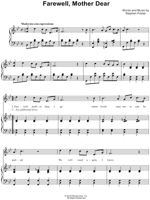 Farewell, Mother Dear