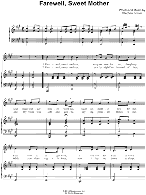 Farewell, Sweet Mother