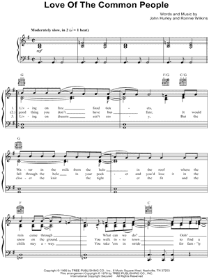 Love of the Common People