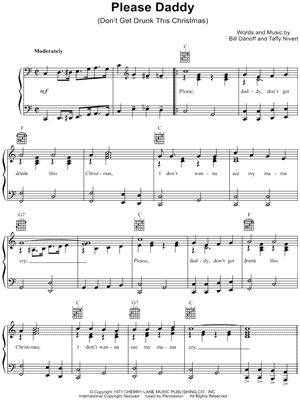 Please Daddy (Don't Get Drunk This Christmas)