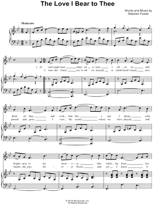 The Love I Bear to Thee